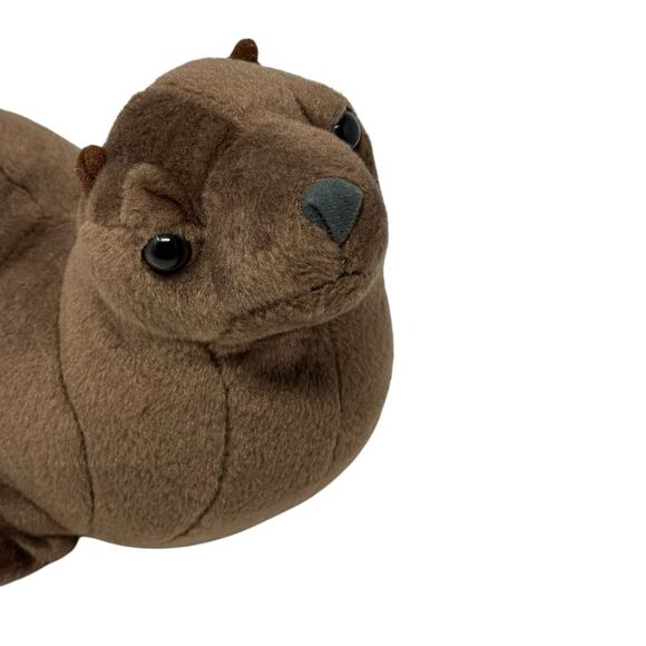Wild Republic Brown Plush Seal Stuffed Animal Plushie Toy Collectable 10" - Picture 8 of 10
